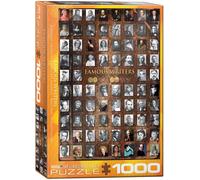 Puzzle Jigsaw 1000 Pezzi Scrittori Famosi 680Mm X 480Mm