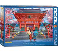 Puzzle Jigsaw 1000 Pezzi Spring Sakura Di David McLean