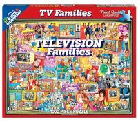 Puzzle Jigsaw 1000 Pezzi TV Families Di White Mountain 760Mm X 610Mm