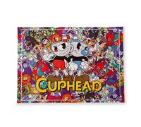 Puzzle Jigsaw Collage Di Cuphead E Mugman Da 1000 Pezzi | Toynk Esclusivo