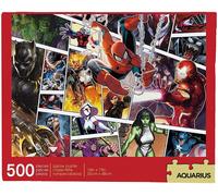 Puzzle Jigsaw Da 500 Pezzi Con Pannelli Marvel