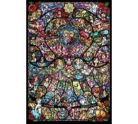Puzzle Jigsaw Disney E Disney Pixar Collezione Eroina Vetrata 2000 Pezzi NUOVO