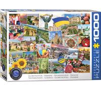 Puzzle Jigsaw Eurographics Globetrotter Ucraina 1000 Pezzi 680Mm X 480Mm