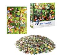 Puzzle Jigsaw, Puzzle del Giardino degli Animali Domestici, Puzzle da 1000 Pezzi, Adatto per Adolescenti e Adulti