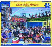 Puzzle Jigsaw White Mountain Rock 'N' Roll Heaven 1000 Pezzi 760Mm X 610Mm