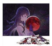 Puzzle Jigsaws Honkai Impact Raiden Mei Wood Jigsaw Christmas Puzzle Gifts 50 x 75 cm