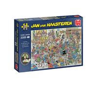 PUZZLE JUMBO Jan van Haasteren - 2000 Pezzi, Tema JVH, Età 15+ anni