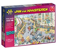 puzzle JUMBO Jan van Haasteren - gara delle mini car, 1000 pezzi