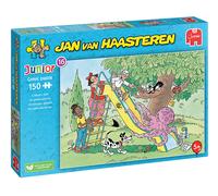 PUZZLE JUMBO Jan van Haasteren Junior - 150 Pezzi, Umorismo, Età 5+ anni