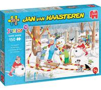 Puzzle JUMBO Junior Pupazzo di neve 150 pezzi