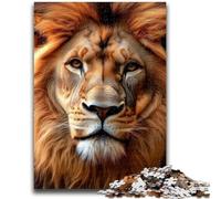 Puzzle King Lion da 1000 pezzi per adulti e adolescenti, gioco per famiglie, antistress, sfida difficile, ottimi regali e giocattoli (50X75cm)