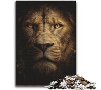 Puzzle King Lion da 2000 pezzi per adulti e adolescenti, stimolanti giochi di attività per famiglie, giocattolo fai da te per regali di decorazione da parete per la casa (70X100cm)