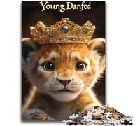 Puzzle King Lion per adolescenti, 2000 puzzle, sfida difficile antistress, regalo per tutta la famiglia (70X100cm)