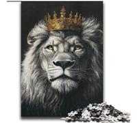 Puzzle King Lion per adolescenti, puzzle da 2000 pezzi, gioco per famiglie, antistress, sfida difficile, regalo per amici e parenti (70x100cm)