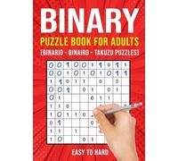 Puzzle King Publishing Binary Puzzle Books for Adults (Tascabile)