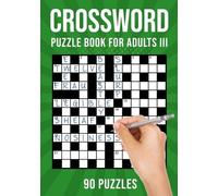 Puzzle King Publishing Crossword Puzzle Books for Adults III (Tascabile)