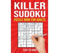 Puzzle King Publishing Killer Sudoku Puzzle Book for Adults (Tascabile)