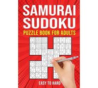 Puzzle King Publishing Samurai Sudoku Puzzle Books for Adults (Tascabile)