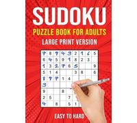 Puzzle King Publishing Sudoku Puzzle Books for Adults Large Print (Tascabile)