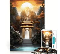 Puzzle Kintsugi mistico per adulti da 1000 pezzi, giocattolo rilassante per alleviare l'ansia, bordi precisi, regalo premuroso (50x75cm)