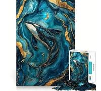 Puzzle Kintsugi Mystic Currents per adulti, 1000 pezzi, gioco di abilità mentale, assemblaggio lento, regalo delizioso (38x26cm)