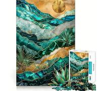Puzzle Kintsugi Mystic Dune da 1000 pezzi per adulti, gioco di concentrazione e divertimento tranquillo con bordi netti, ideale come regalo di Babbo Natale (38x52cm)