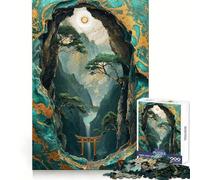 Puzzle Kintsugi Passaggio Mistico per Adolescenti, 1000 Pezzi, Stimola la Memoria, Rilassante, Divertente, Assemblaggio, (50x75cm)