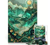Puzzle Kintsugi "Prato Alpino" da 1000 pezzi per adolescenti, ideale per stimolare la memoria, favorire il relax e creare bordi precisi, perfetto come regalo festivo (38x26cm)
