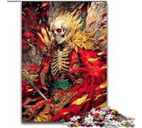 Puzzle "Kite Skeleton Knight" per adolescenti, 1000 pezzi, antistress, per trascorrere il tempo libero a casa e per interagire con i genitori (dimensioni 26x38cm)