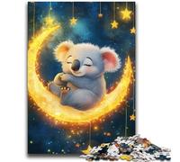 Puzzle Koala Baby per adolescenti, 1000 puzzle, gioco per famiglie, antistress, sfida difficile, regalo per amici e parenti (38x52cm)
