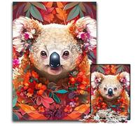 Puzzle Koala per adulti, 1000 pezzi, regalo perfetto per familiari e amici, adatto dai 14 anni in su, 50x75CM/19,68x29,52 pollici.