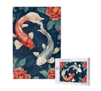 Puzzle Koi Puzzle 1500 Pezzi Fiore - Adatto ad Adulti e Principianti - Giochi Divertenti/Sfidanti/Impossible - DIY Hobby Creativi per Adulti Attività Artigianali - Regali per Uomini/Donne 2T-1087