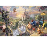 Schmidt - Puzzle Thomas Kinkade: Disney: La bella e la bestia si innamorano - 1000 Pezzi