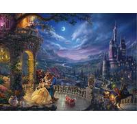 Puzzle La Bella e la Bestia - danza al chiaro di luna 1000 pezzi