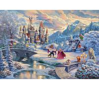 Schmidt - Puzzle Thomas Kinkade: Disney - La bella e la bestia, Magic - 1000 Pezzi