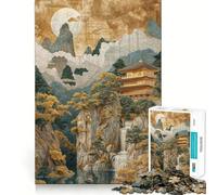 Puzzle "La Bellezza del Tempio" per adolescenti, 1000 pezzi per allenare la mente, semplice e divertente da assemblare, un regalo prezioso 38x52cm