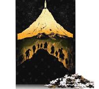 Puzzle La Compagnia dell'Anello per adulti 1000 puzzle per adulti 1000 pezzi puzzle giochi educativi regalo decorazione per la casa 38x26 cm/1000 pezzi