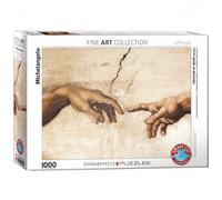 Puzzle - La Creazione Di Adamo (Dettaglio) Di Michelangelo - 1000 Pezzi