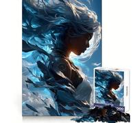 Puzzle "La Dea del Vento" per adulti, 1000 pezzi, stimola la memoria, ideale per momenti di relax, con un motivo da assemblare e la lista dei desideri di Babbo Natale 50x75cm