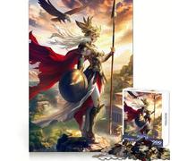 Puzzle "La Dea della Guerra" da 1000 pezzi per adulti, gioco di logica e relax, taglio preciso, regalo prezioso 50x75cm