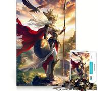 Puzzle "La Dea della Guerra" da 1000 pezzi per adulti, gioco di logica e relax, taglio preciso, regalo prezioso 50x75cm