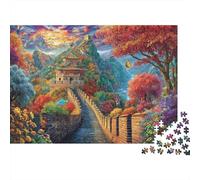 Puzzle La Grande Muraglia Cinese 1000 Pezzi | Difficile E Sfidante | Giochi Di Puzzle E Decorativo Per Casa 52x38cm/1000pcs