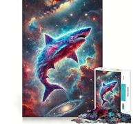 Puzzle "La Grande Nebulosa dello Squalo" da 1000 pezzi per adulti, gioco di logica e abilità, calma e relax, taglio preciso, regalo perfetto 50x75cm