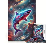 Puzzle "La Grande Nebulosa dello Squalo" da 1000 pezzi per adulti, gioco di logica e relax, ideale come regalo 38x26cm