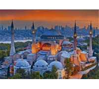 Blue Mosque Puzzle, Istanbul - 1000 pezzi - Educa - Architettura e monumento