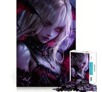 Puzzle "La Regina dei Vampiri" per ragazzi, 1000 pezzi, stimola la memoria, divertente e rilassante, con bordi precisi, un regalo artistico 50x75cm