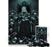 Puzzle "La Regina del Trono dei Non Morti" per ragazzi, 1000 pezzi, stimola la memoria, gioco al chiuso, assemblaggio di immagini, regalo per le vacanze (50x75cm)