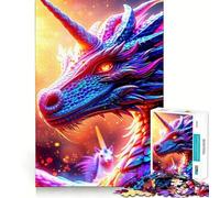Puzzle "La rinascita del drago celeste" per adulti, 1000 pezzi, gioco intelligente, rilassante e divertente, da assemblare, regalo prezioso (38x26cm)
