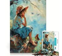 Puzzle La storia della natura per ragazzi, 1000 pezzi, per migliorare la memoria, calmare e rilassare, design classico da assemblare, (50x75cm)