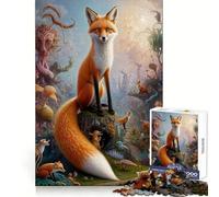 Puzzle "La storia di una volpe fantastica" per ragazzi, 1000 pezzi, gioco di logica e divertimento, bordi lisci, regalo di compleanno 38x52cm